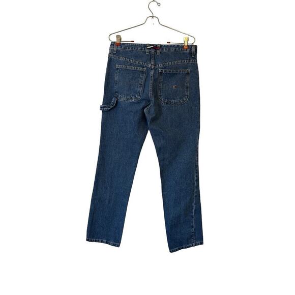 Vintage‎ Y2K Tommy Hilfiger Newest Slim Painter Women’s Denim Jeans - size 6 - Picture 4 of 15